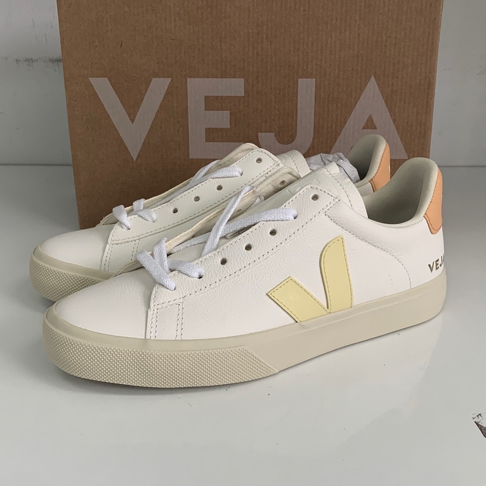 Veja Women's Shoes in White and Cream